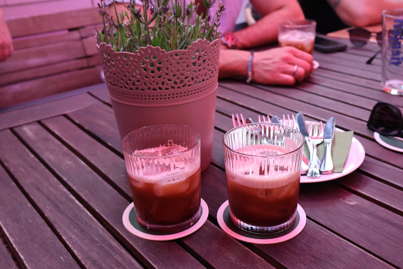 Begrüßungsgetränke im Restaurant Frenzen