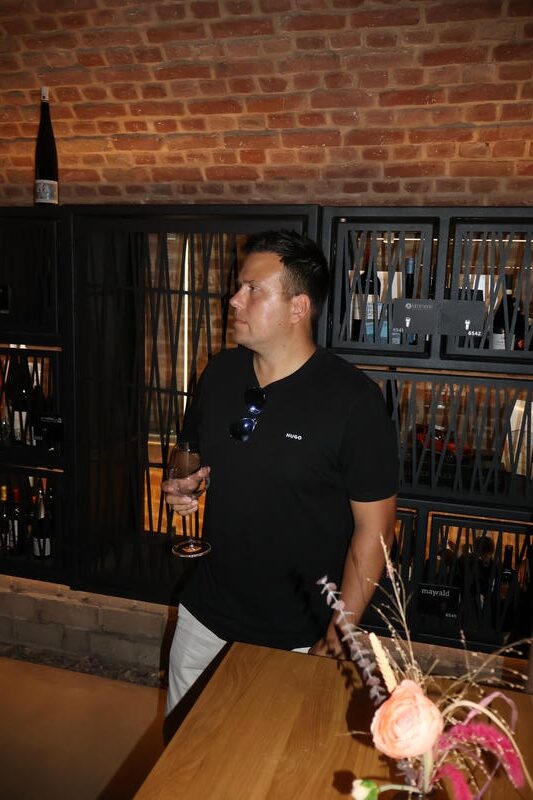 Besuch der WineBank Niederrhein während der After-Work-Tour